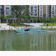 无锡保洁船,河道保洁船,双船体式河道保洁船,机械保洁船,全自动保洁船